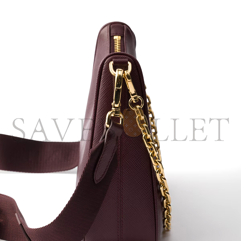 PRADA RE-EDITION 2005 SAFFIANO LEATHER BAG 1BH204 (22*18*6cm)